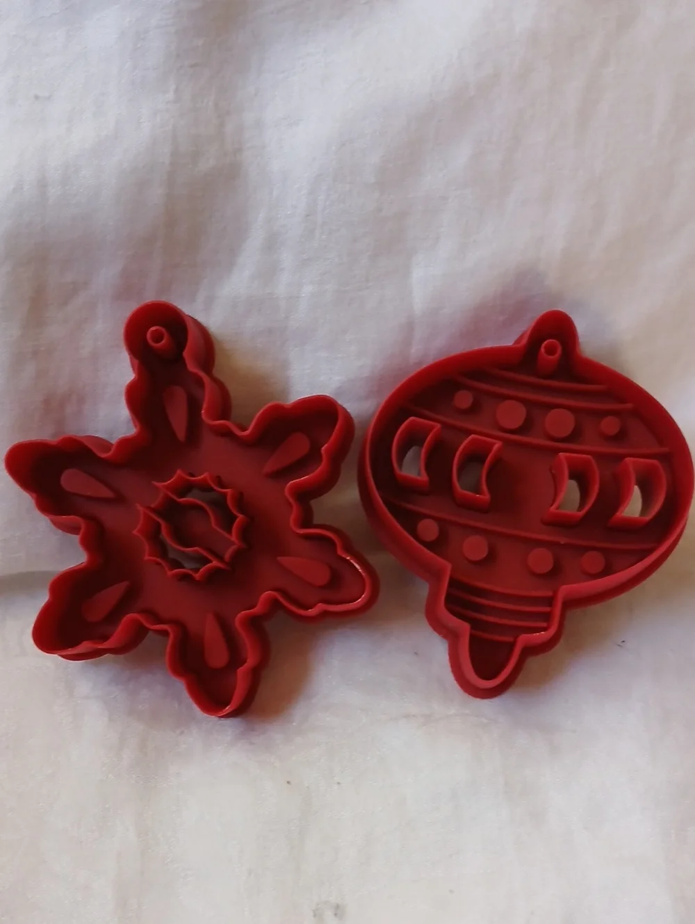 Williams Sonoma Stained Glass Cookie Cutters Christmas Ornaments Set Of 4